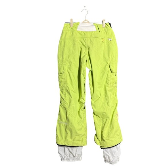 Sessions Ridge Series Snow Ski Snowboard Pants Women's XS Neon Green White - Picture 12 of 15